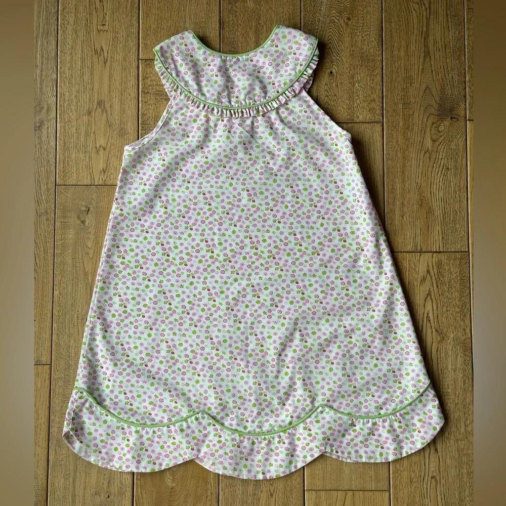 Remember Nguyen Pink Floral Sleeveless Dress size 5